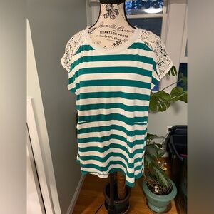 Anthropologie Little Yellow Button top